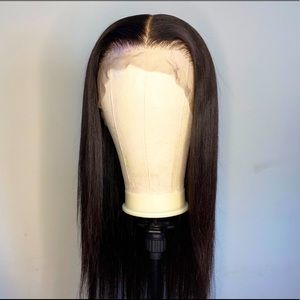 Natural Black Frontal Wig